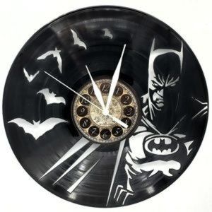 BATMAN vinyl record clock